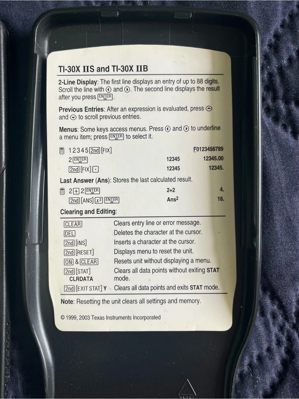Texas Instruments BA-35 Solar Business Analyst Financial Calculator Tested